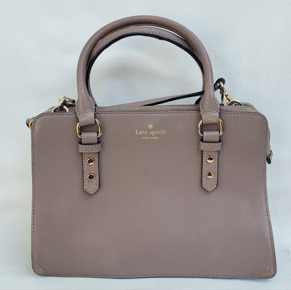 Kate Spade Lise Mulberry Street Leather Satchel Bag